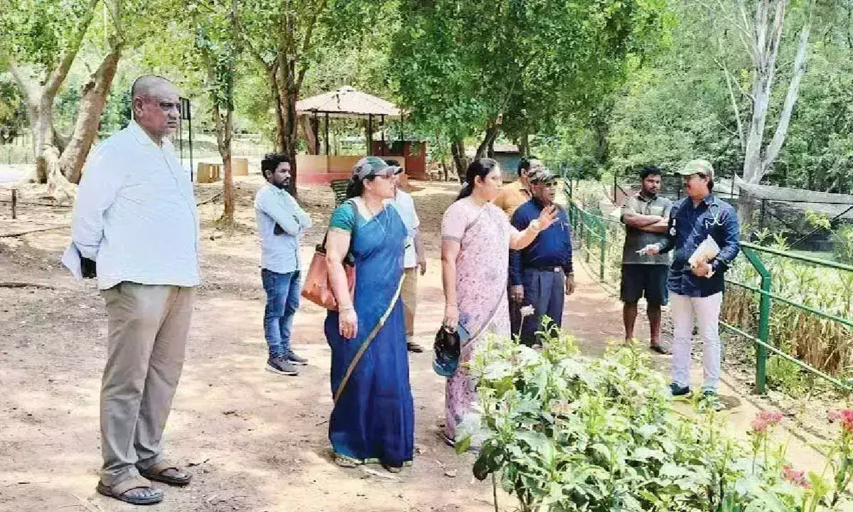 Andhra: समीक्षा बैठक में चिड़ियाघर के प्रमुख मुद्दों पर चर्चा Andhra: समीक्षा बैठक में चिड़ियाघर के प्रमुख मुद्दों पर चर्चा
