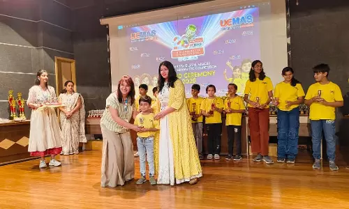 3 छात्र 20वीं UCMAS राज्य स्तरीय अबेकस और मानसिक अंकगणित प्रतियोगिता 2025 के चैंपियन बने