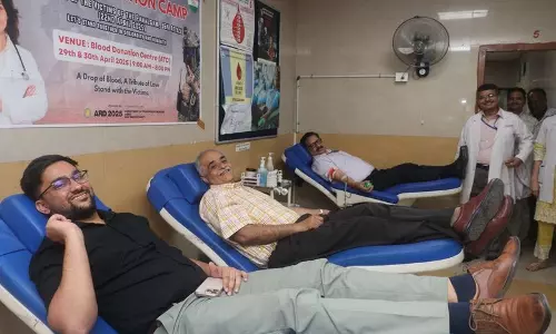 PGI डॉक्टरों द्वारा दो दिवसीय रक्तदान शिविर शुरू PGI डॉक्टरों द्वारा दो दिवसीय रक्तदान शिविर शुरू