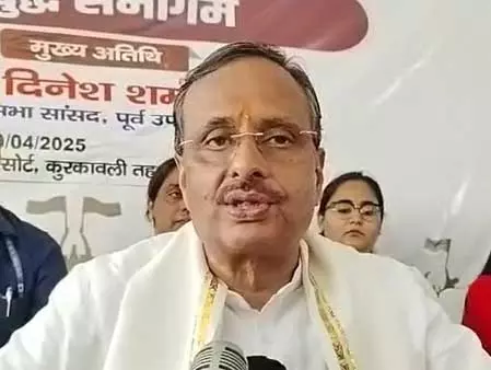 इस दुख की घड़ी में 140 करोड़ भारतीयों के साथ खड़ी नहीं दिखती कांग्रेस : दिनेश शर्मा इस दुख की घड़ी में 140 करोड़ भारतीयों के साथ खड़ी नहीं दिखती कांग्रेस : दिनेश शर्मा