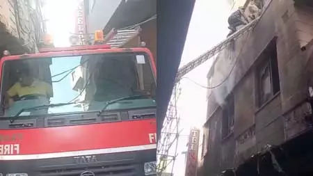 अजमेर के डिग्गी बाजार स्थित होटल में लगी भीषण आग, 4 की मौत अजमेर के डिग्गी बाजार स्थित होटल में लगी भीषण आग, 4 की मौत