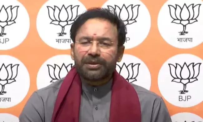 तेलंगाना में जाति जनगणना एक धोखा है: Kishan Reddy तेलंगाना में जाति जनगणना एक धोखा है: Kishan Reddy