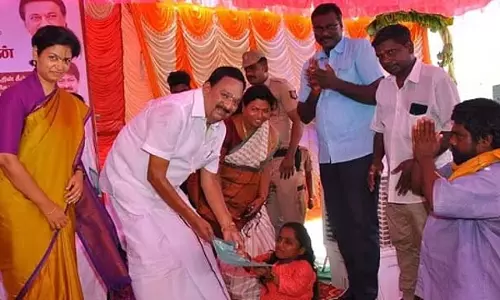 कलैगनार के ड्रीम होम प्रोजेक्ट के माध्यम से झुग्गी-झोपड़ी मुक्त तमिलनाडु: मंत्री गांधी को गर्व कलैगनार के ड्रीम होम प्रोजेक्ट के माध्यम से झुग्गी-झोपड़ी मुक्त तमिलनाडु: मंत्री गांधी को गर्व