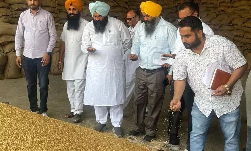 Punjab के उपसभापति ने गढ़शंकर की मंडियों में खरीद प्रक्रिया की समीक्षा की Punjab के उपसभापति ने गढ़शंकर की मंडियों में खरीद प्रक्रिया की समीक्षा की
