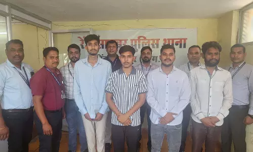 4 एजेंट-ब्रोकर गिरफ्तार, साइबर ठगी के लिए बैंक खाता खुलवाने का करते थे काम 4 एजेंट-ब्रोकर गिरफ्तार, साइबर ठगी के लिए बैंक खाता खुलवाने का करते थे काम