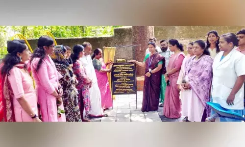 कोप्पम सामुदायिक स्वास्थ्य केंद्र में बच्चों का हैप्पीनेस पार्क