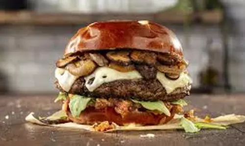 Mushroom Burger : हेल्दी और टेस्टी ऑप्शन लंच या डिनर के लिए