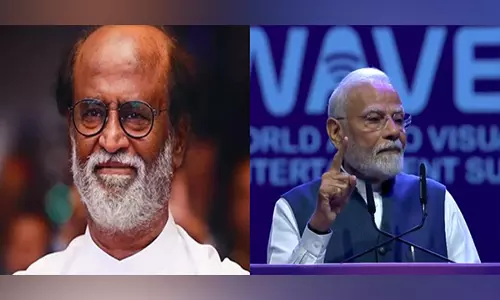 रजनीकांत ने की जम्मू-कश्मीर में शांति लाने के लिए PM मोदी के प्रयासों की प्रशंसा रजनीकांत ने की जम्मू-कश्मीर में शांति लाने के लिए PM मोदी के प्रयासों की प्रशंसा
