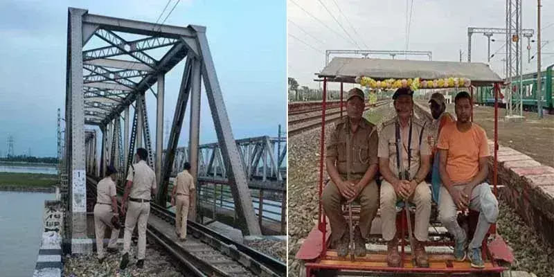 Assam: NFR ने बांग्लादेश सीमा पर संयुक्त गश्त के साथ रेलवे सुरक्षा बढ़ाई Assam: NFR ने बांग्लादेश सीमा पर संयुक्त गश्त के साथ रेलवे सुरक्षा बढ़ाई