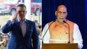India-Pak tension: अमेरिकी रक्षा मंत्री ने राजनाथ सिंह से बात की India-Pak tension: अमेरिकी रक्षा मंत्री ने राजनाथ सिंह से बात की