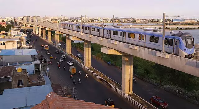 चेन्नई कोयम्बेडु-पट्टाभिराम मेट्रो: तमिलनाडु सरकार ने दी मंजूरी चेन्नई कोयम्बेडु-पट्टाभिराम मेट्रो: तमिलनाडु सरकार ने दी मंजूरी