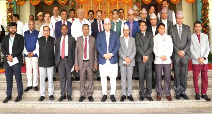 सुदूरपश्चिम प्रांत नेपाल के मुख्यमंत्री ने NHPC कॉर्पोरेट कार्यालय फरीदाबाद का दौरा किया सुदूरपश्चिम प्रांत नेपाल के मुख्यमंत्री ने NHPC कॉर्पोरेट कार्यालय फरीदाबाद का दौरा किया