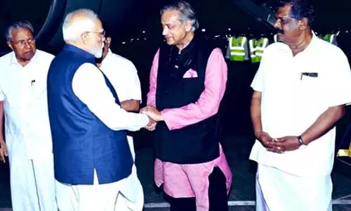 पीएम मोदी के स्वागत के लिए दिल्ली से केरल पहुंचे शशि थरूर, कहा- समय पर पहुंचने में रहा सफल