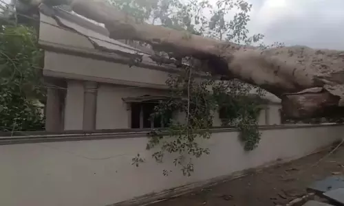 बेमौसम बारिश, तूफानी हवाओं ने Nandyal में कहर बरपाया