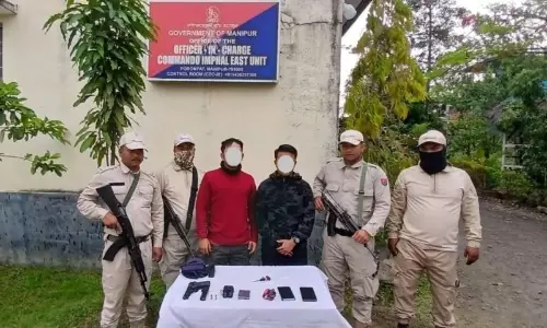 Manipur: 2 UNLF, 2 प्रीपैक विद्रोही गिरफ्तार, हथियार जब्त