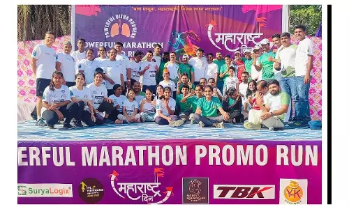 पुणे के एक व्यक्ति ने महाराष्ट्र दिवस पर मैराथन की मेजबानी की