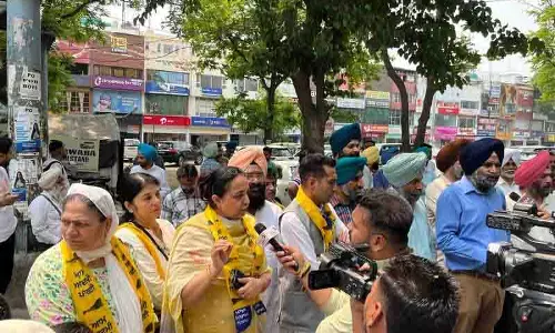 आप नेताओं ने हरियाणा को 8,500 क्यूसेक पानी छोड़ने के फैसले पर केंद्र और BBMB की आलोचना की