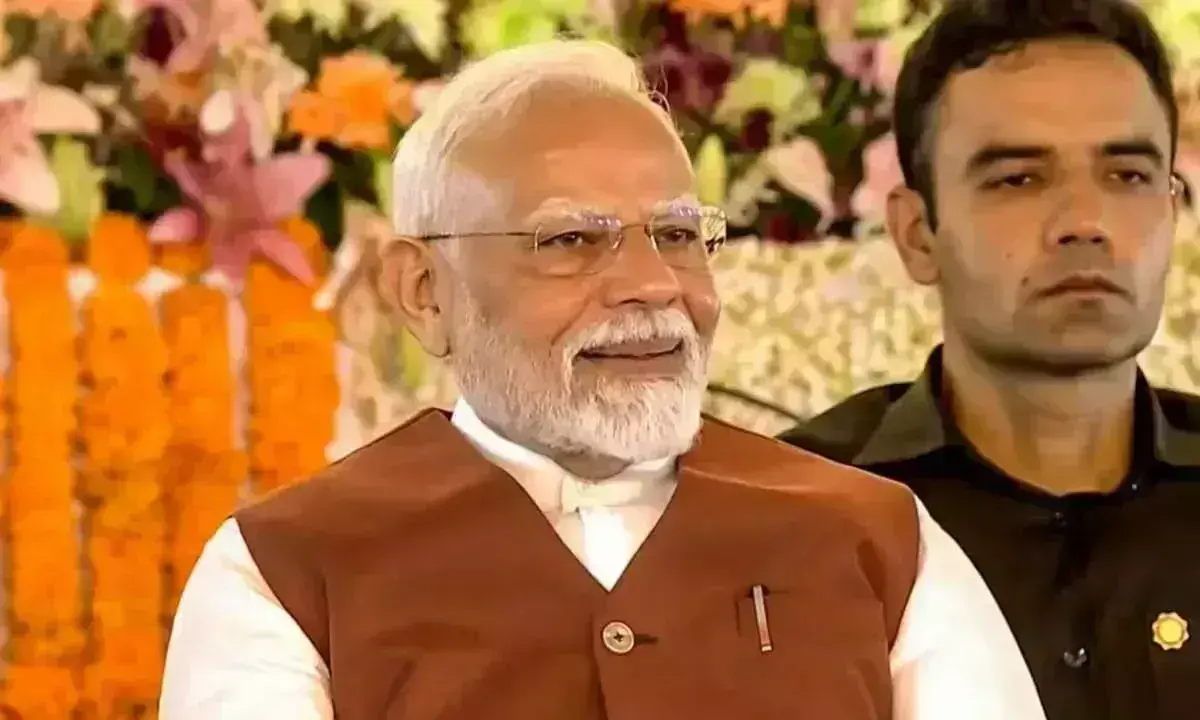 Andhra: मोदी ने आंध्र प्रदेश में अमरावती ग्रीनफील्ड राजधानी का पुनः शुभारंभ किया Andhra: मोदी ने आंध्र प्रदेश में अमरावती ग्रीनफील्ड राजधानी का पुनः शुभारंभ किया