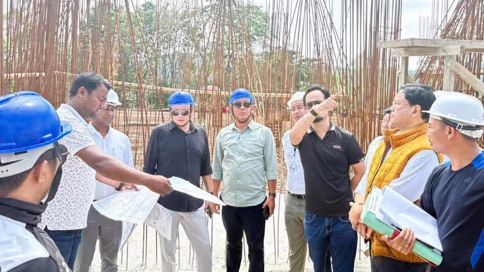 Arunachal के स्वास्थ्य मंत्री ने राज्य के पहले 217 करोड़ रुपये के कैंसर संस्थान का स्थल निरीक्षण Arunachal के स्वास्थ्य मंत्री ने राज्य के पहले 217 करोड़ रुपये के कैंसर संस्थान का स्थल निरीक्षण