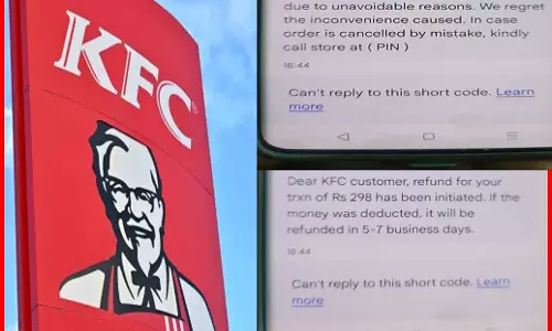 ऑनलाइन ऑर्डर लेकर डिलीवरी ब्वॉय हुआ फरार, KFC और थर्ड पार्टी डिलीवरी सिस्टम पर उठे सवाल ऑनलाइन ऑर्डर लेकर डिलीवरी ब्वॉय हुआ फरार, KFC और थर्ड पार्टी डिलीवरी सिस्टम पर उठे सवाल