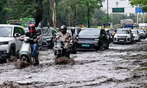 Delhi में 1901 के बाद 24 घंटे में दर्ज की गई दूसरी सबसे अधिक बारिश Delhi में 1901 के बाद 24 घंटे में दर्ज की गई दूसरी सबसे अधिक बारिश