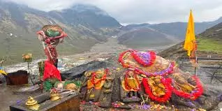 Kedarnath Dham के रक्षक बाबा भुकुंट भैरवनाथ के कपाट खुले Kedarnath Dham के रक्षक बाबा भुकुंट भैरवनाथ के कपाट खुले