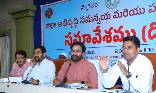 Kishan Reddy ने उप्पल-मेडिपल्ली कॉरिडोर के लिए भूमि अधिग्रहण में देरी पर गंभीरता से संज्ञान लिया