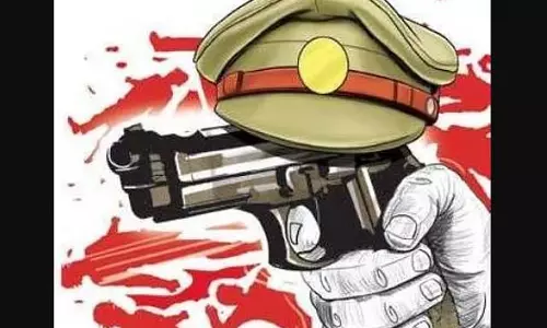 MP : पुलिस अधिकारी पर हमला अपराधी गिरफ्तार