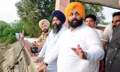 Harjot Bains, पंजाब के डिप्टी स्पीकर ने नंगल बांध का दौरा किया Harjot Bains, पंजाब के डिप्टी स्पीकर ने नंगल बांध का दौरा किया