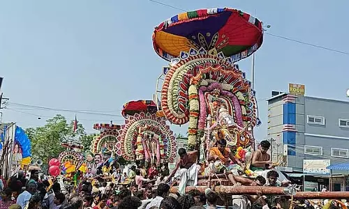 63 थिरुक्काझुकुंड्रम में वेदगिरिश्वरर मंदिर में नयनमार उत्सवम