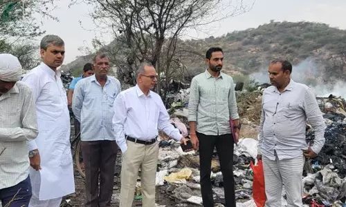 Haryana -राजस्थान सीमा पर जहरीले कचरे में आग लगने से दहशत, डीसी ने उठाया कदम