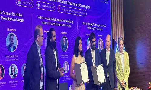 आंध्र प्रदेश ने भारत का पहला ट्रांसमीडिया एंटरटेनमेंट सिटी स्थापित करने के लिए CLA के साथ साझेदारी की आंध्र प्रदेश ने भारत का पहला ट्रांसमीडिया एंटरटेनमेंट सिटी स्थापित करने के लिए CLA के साथ साझेदारी की