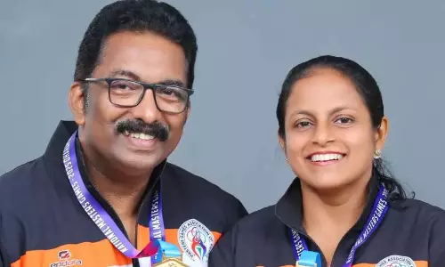 पावरलिफ्टिंग जोड़ी सोलोमन और क्रिस्टी ने राष्ट्रीय स्तर पर स्वर्ण पदक जीता पावरलिफ्टिंग जोड़ी सोलोमन और क्रिस्टी ने राष्ट्रीय स्तर पर स्वर्ण पदक जीता