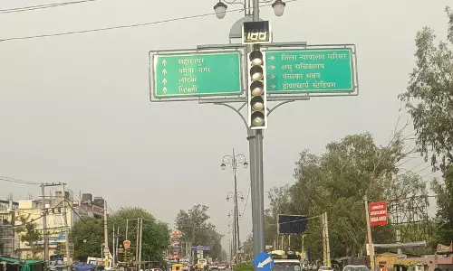Haryana : कुरुक्षेत्र में दो ट्रैफिक लाइटों का ट्रायल पूरा Haryana : कुरुक्षेत्र में दो ट्रैफिक लाइटों का ट्रायल पूरा