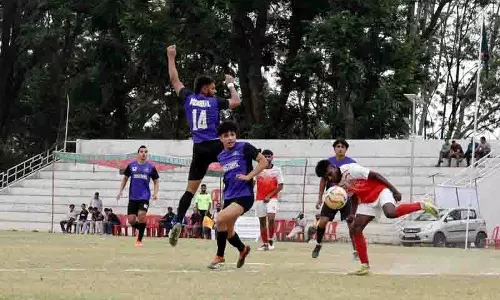 कस्टम्स ने Khalsa Club को 1-0 से हराकर गोल्ड कप टूर्नामेंट जीता