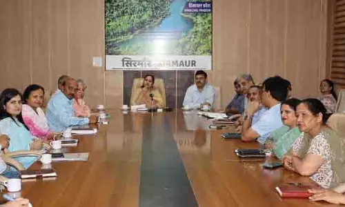 जन कल्याण परियोजनाओं में तेजी लाने के लिए बाधाएं दूर करें विभागाध्यक्ष: Sirmaur DC जन कल्याण परियोजनाओं में तेजी लाने के लिए बाधाएं दूर करें विभागाध्यक्ष: Sirmaur DC