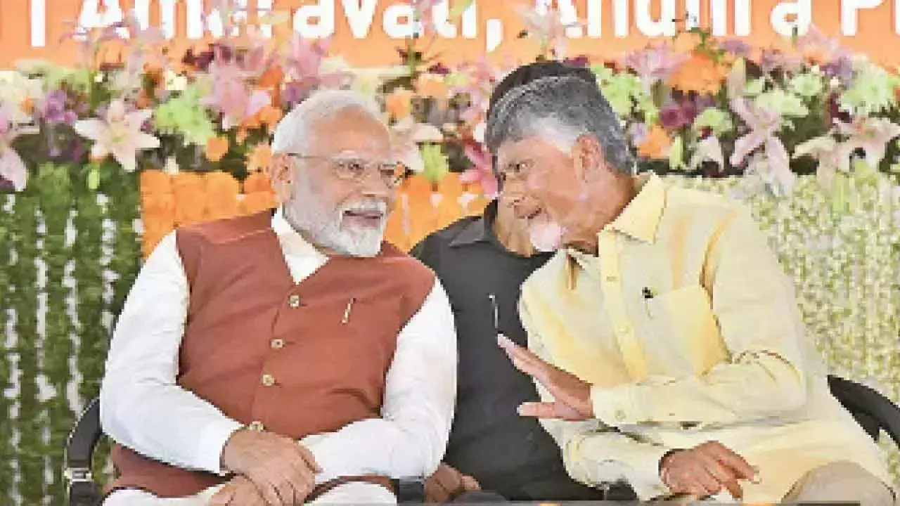Andhra: नायडू ने आतंकवाद से लड़ने में मोदी की सराहना की