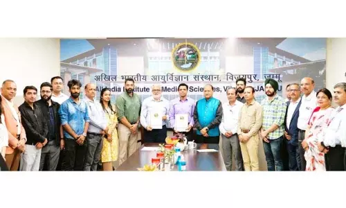 एम्स जम्मू-BMVSS ने दिव्यांगों के लिए जयपुर फुट सेंटर स्थापित करने के लिए हाथ मिलाया