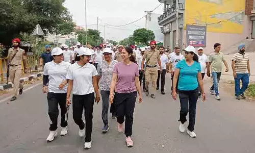 Nawanshahr में नशे के खिलाफ ग्रैंड मैराथन Nawanshahr में नशे के खिलाफ ग्रैंड मैराथन