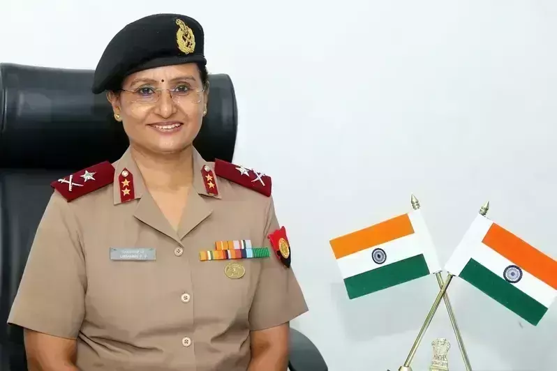मलयाली मेजर जनरल ने मिलिट्री नर्सिंग सर्विस के ADG का पदभार संभाला मलयाली मेजर जनरल ने मिलिट्री नर्सिंग सर्विस के ADG का पदभार संभाला