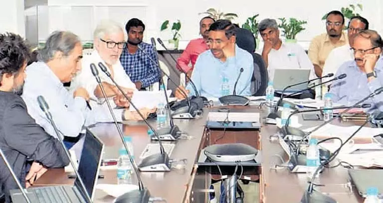 Andhra सरकार ने प्रतिष्ठित टावरों के डिजाइन को अंतिम रूप देने के प्रयास तेज कर दिए Andhra सरकार ने प्रतिष्ठित टावरों के डिजाइन को अंतिम रूप देने के प्रयास तेज कर दिए
