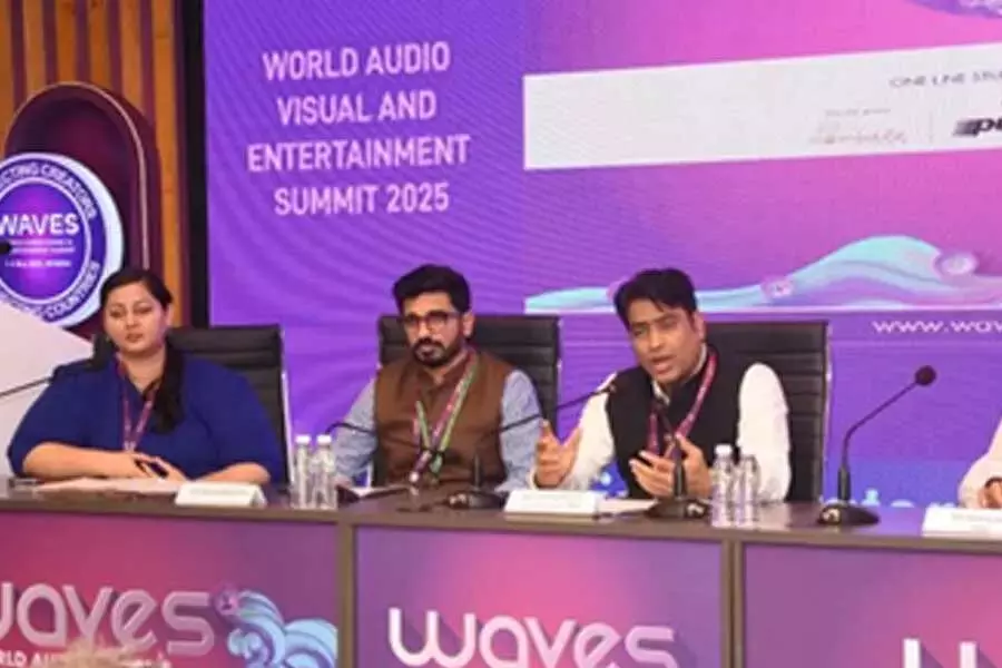 वेव्स बाज़ार के उद्घाटन में 1,000 करोड़ रुपये के सौदे होंगे: सरकार वेव्स बाज़ार के उद्घाटन में 1,000 करोड़ रुपये के सौदे होंगे: सरकार