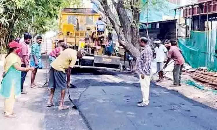 Chennai MC 300 करोड़ रुपये उधार लेकर सड़क निर्माण कार्य शुरू करेगा Chennai MC 300 करोड़ रुपये उधार लेकर सड़क निर्माण कार्य शुरू करेगा