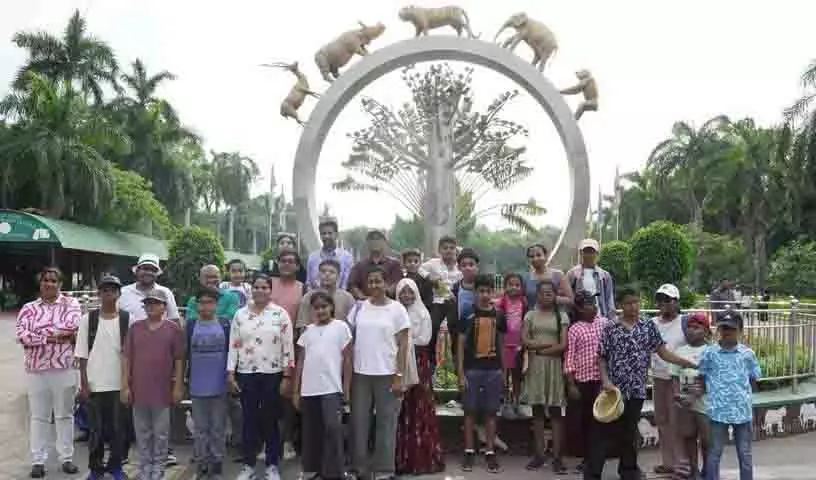 Hyderabad: नेहरू प्राणी उद्यान में बच्चों और अभिभावकों के लिए ग्रीष्मकालीन शिविर शुरू Hyderabad: नेहरू प्राणी उद्यान में बच्चों और अभिभावकों के लिए ग्रीष्मकालीन शिविर शुरू