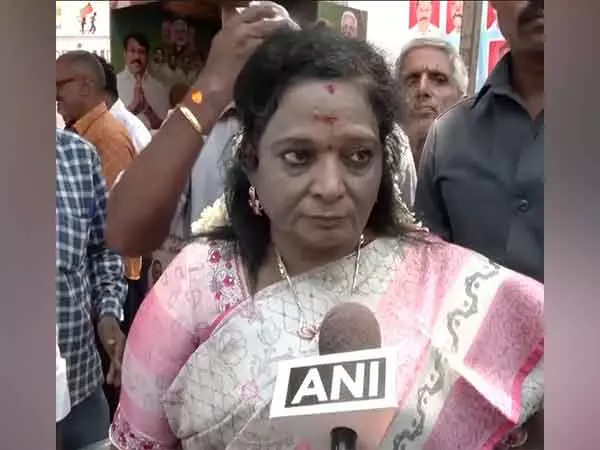 भाजपा की सुंदरराजन ने भाजपा-AIADMK गठबंधन का किया बचाव भाजपा की सुंदरराजन ने भाजपा-AIADMK गठबंधन का किया बचाव