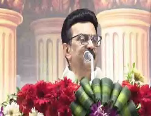 तमिलनाडु के राज्यपाल की भूमिका एक रबर-स्टांप पोस्ट है: CM एमके स्टालिन तमिलनाडु के राज्यपाल की भूमिका एक रबर-स्टांप पोस्ट है: CM एमके स्टालिन