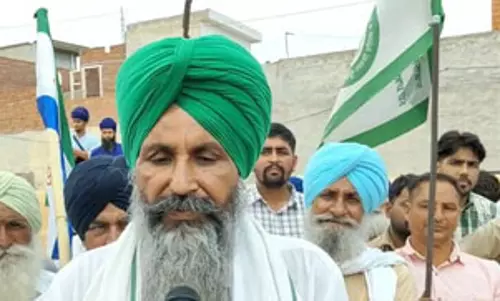 पंजाब सरकार के खिलाफ किसान यूनियन एकता सिद्धूपुर संगठन का प्रदर्शन, मुआवजा नहीं देने का आरोप