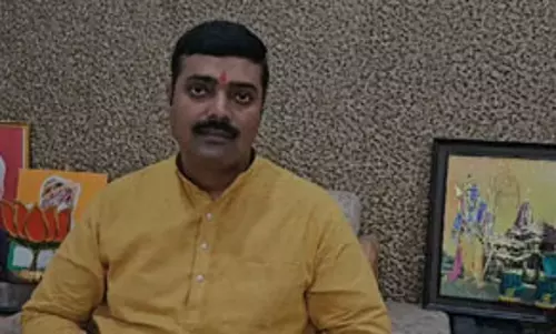 सेना का अपमान कांग्रेस की फितरत, भारत आंतकवाद का करेगा सफाया : राकेश त्रिपाठी
