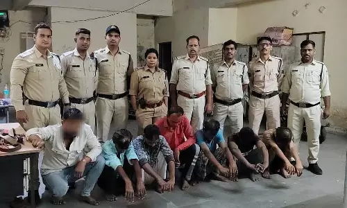 जिला पुलिस ने उज्जैन में बड़े पैमाने पर तलाशी गश्त शुरू की