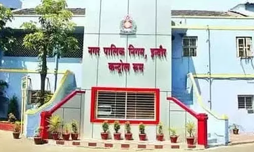 Indore : आईएमसी दो वर्षा जल चैनल का निर्माण कर रही